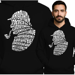 Rode Hoodie Geïnspireerd op Sherlock