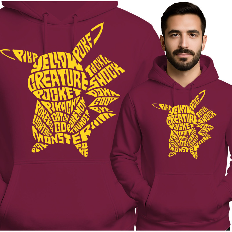 Pikachu Inspired Red Hoodie