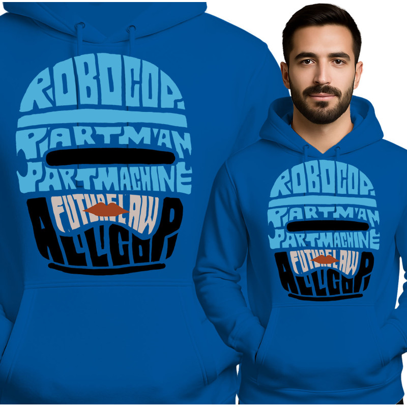 Robocop Inspired Hoodie - Embrace the Future