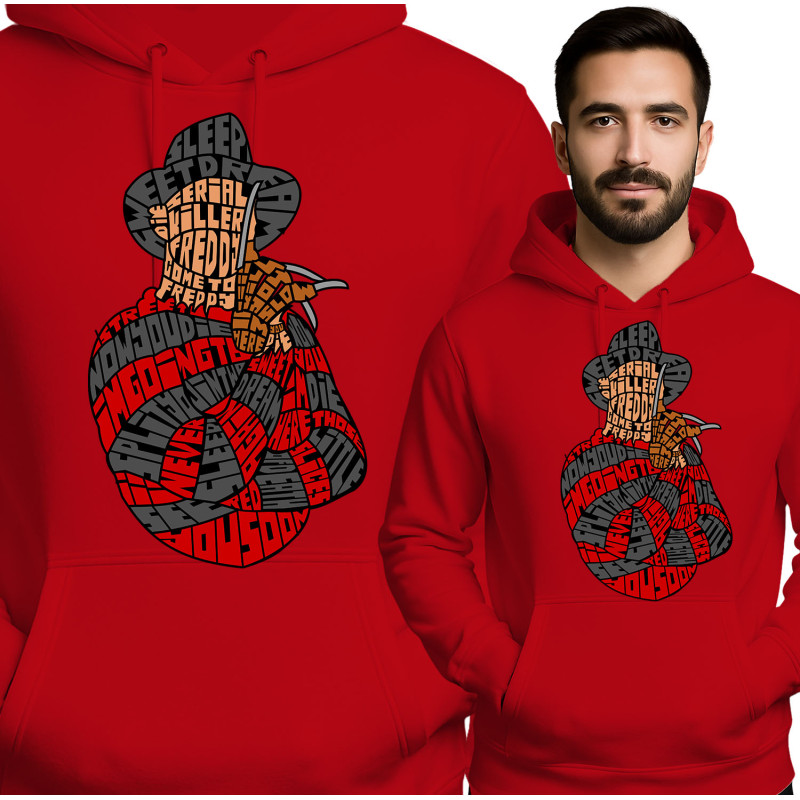 Freddy Geïnspireerde Grafische Hoodie
