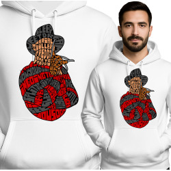 Freddy Geïnspireerde Grafische Hoodie