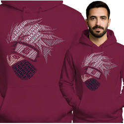 burgundowy