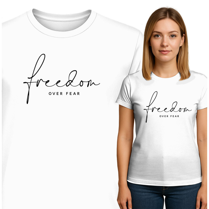 Freedom Over Fear T-shirt