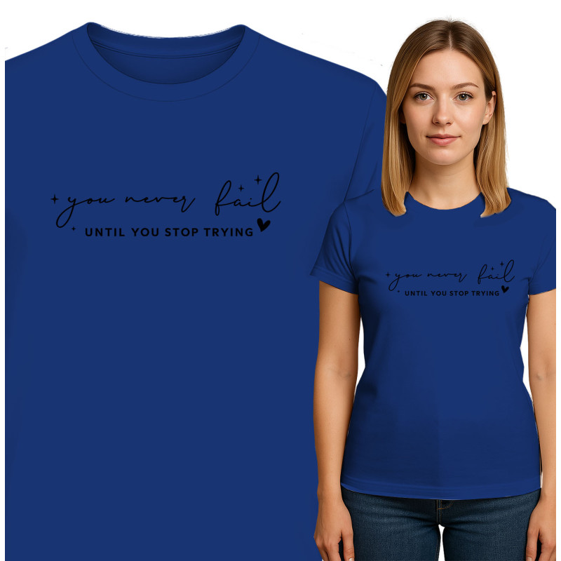 Inspirerende Quote T-Shirt
