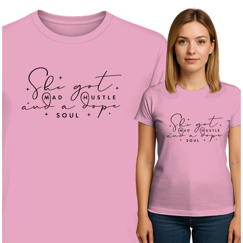 Versterk je stijl met ons 'Mad Hustle' T-shirt