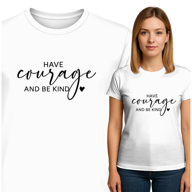 Moed en Vriendelijkheid T-shirt