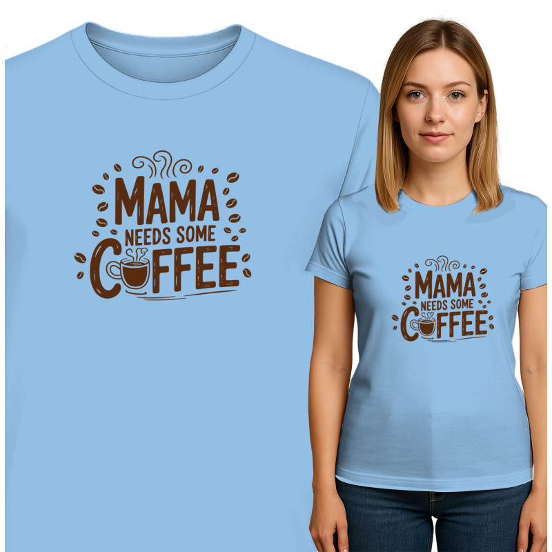 Mama Heeft Koffie Nodig T-Shirt