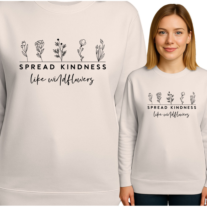 Sweater 'Verspreid Vriendelijkheid'