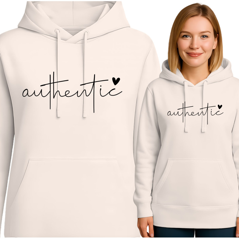 Authentic Hoodie - Omarm Je Ware Zelf