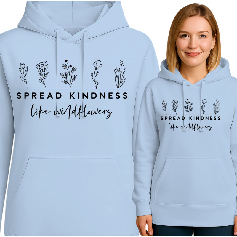 Hoodie 'Verspreid Vriendelijkheid'