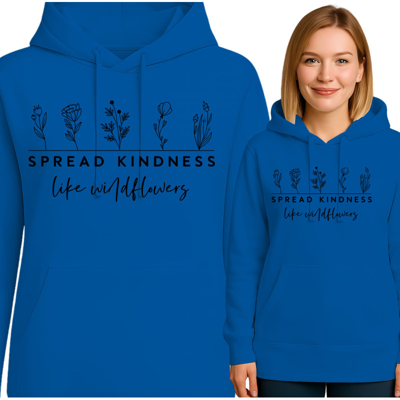 Hoodie 'Verspreid Vriendelijkheid'