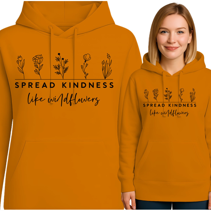 Hoodie 'Verspreid Vriendelijkheid'