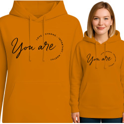 You Are Hoodie - Inspirerende Mode