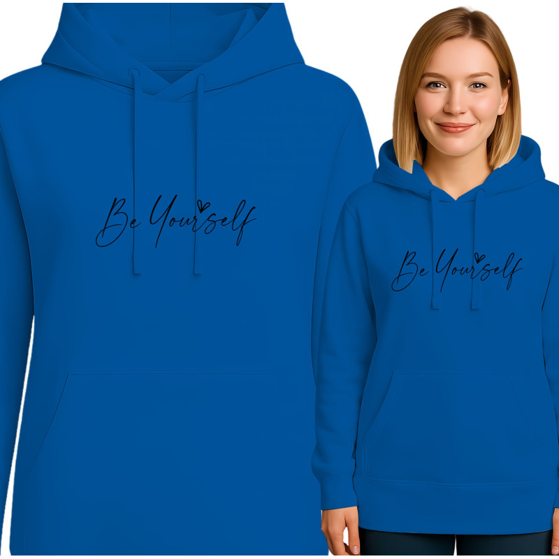 Be Yourself Hoodie - Wit