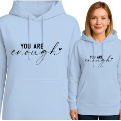 Inspirerende Hoodie - Je Bent Genoeg