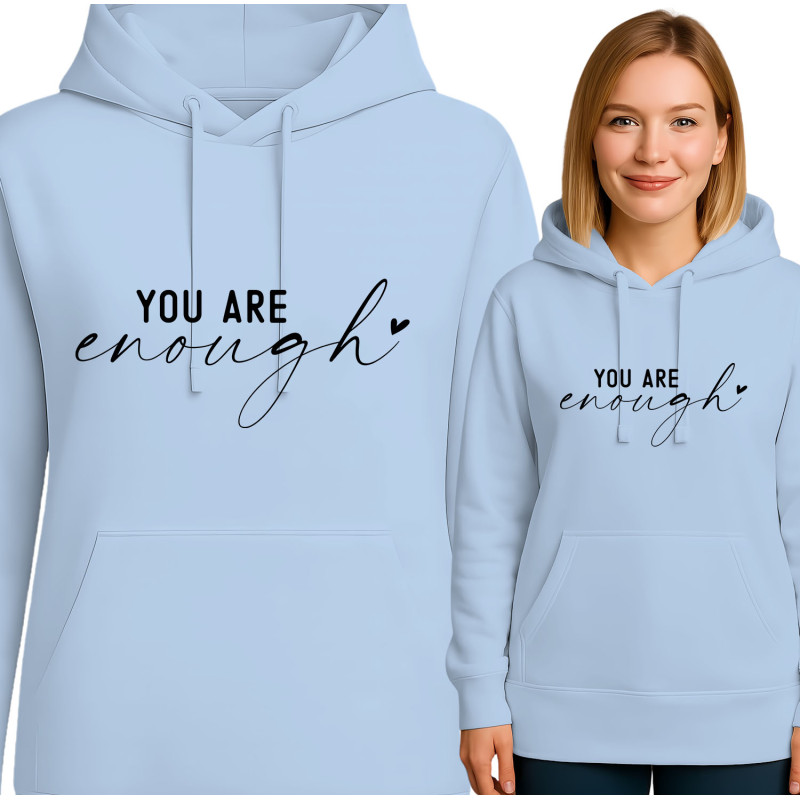 Inspirerende Hoodie - Je Bent Genoeg