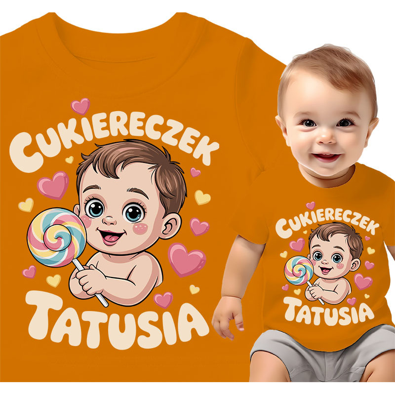 Koszulka dla dzieci 0-2 'Cukiereczek Tatusia'