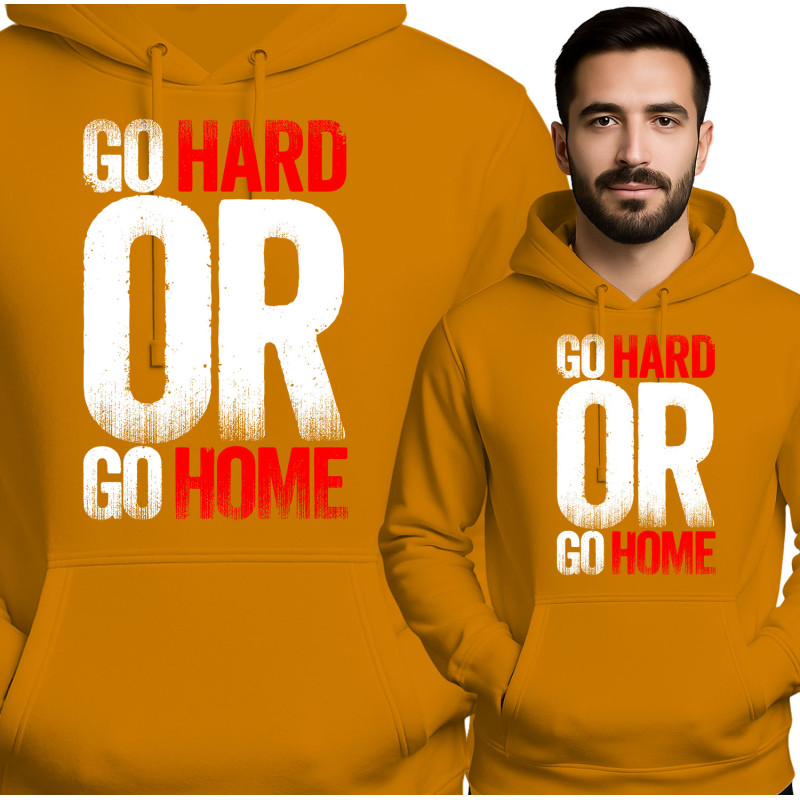 Go Hard of Ga Naar Huis Hoodie