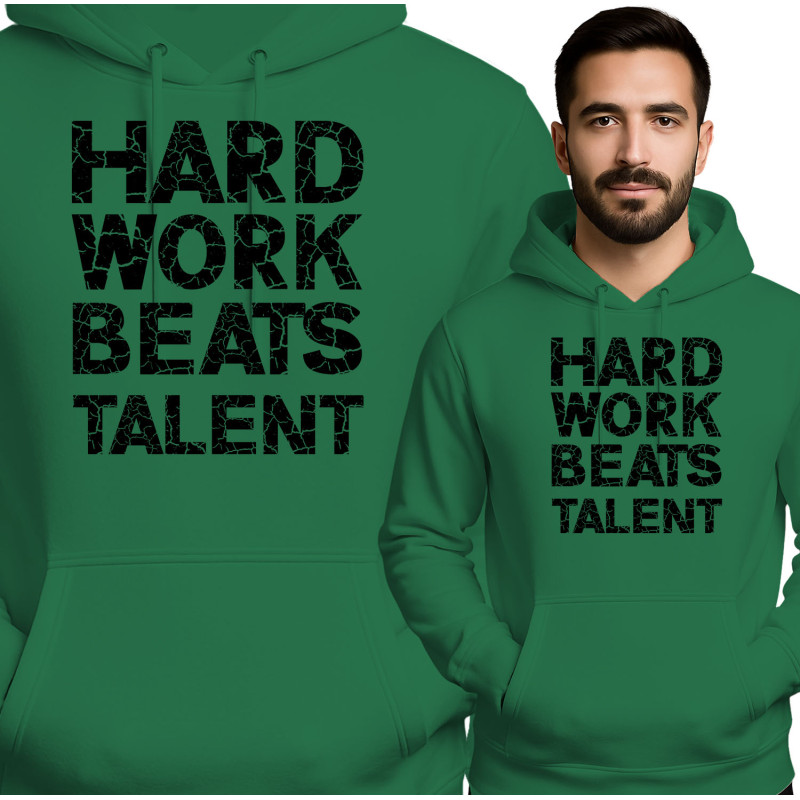 Hard Work Beats Talent Hoodie