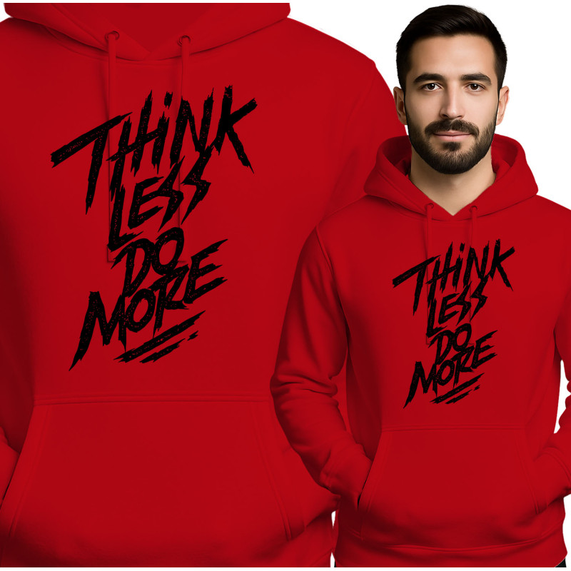 Bluza męska 'Think Less, Do More'
