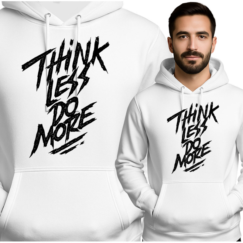 Bluza męska 'Think Less, Do More'