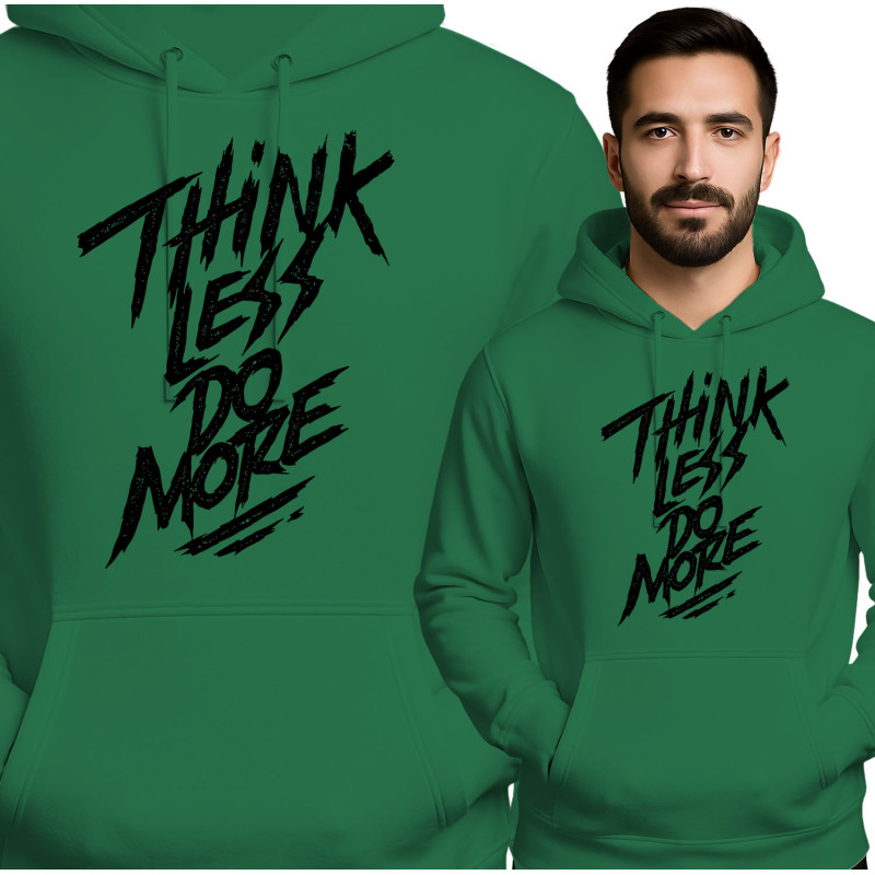 Bluza męska 'Think Less, Do More'