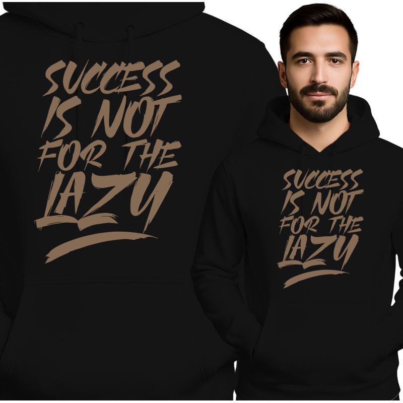 Bluza męska 'Success Is Not For The Lazy'