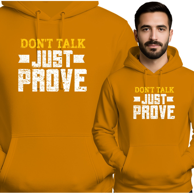 Bluza męska 'Don't Talk Just Prove'