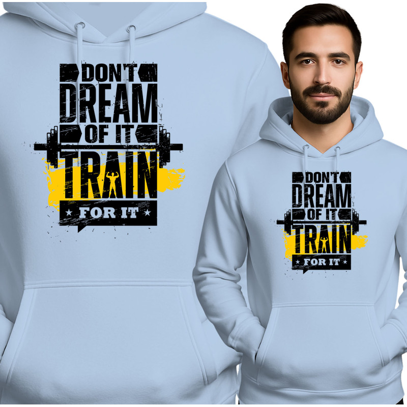 Motiverende Fitness Hoodie