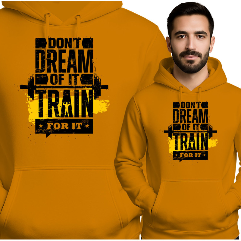 Motiverende Fitness Hoodie