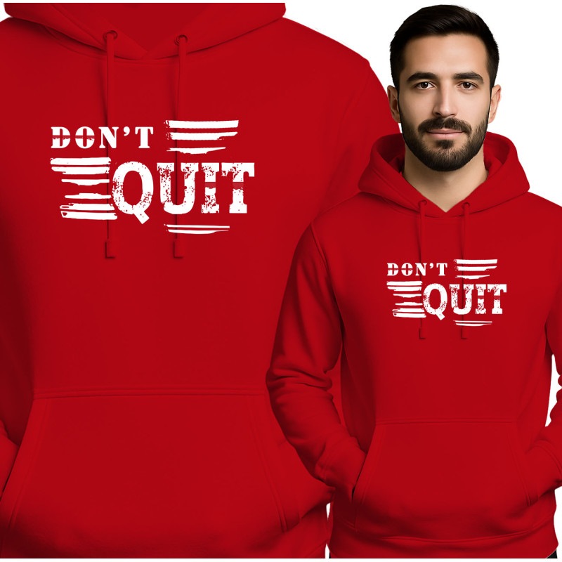 Bluza męska 'Don't Quit'
