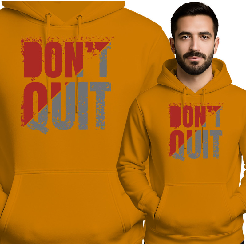Bluza męska 'Don't Quit'