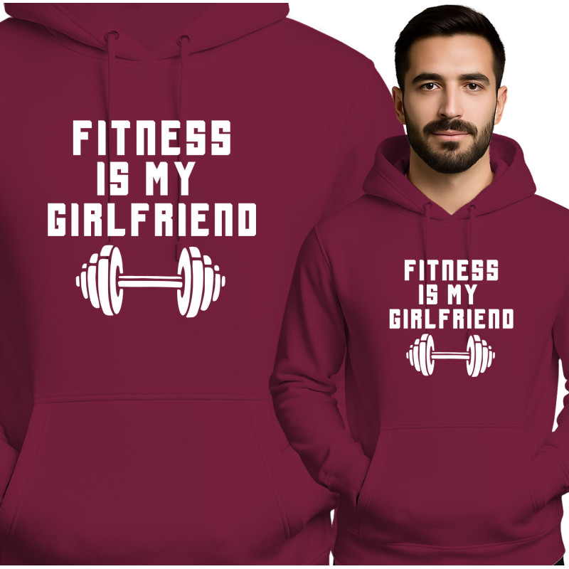 Fitness is Mijn Vriendin Hoodie