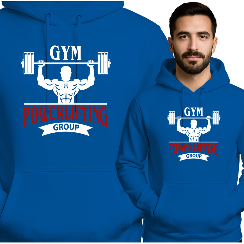 Bluza męska 'Gym Powerlifting'