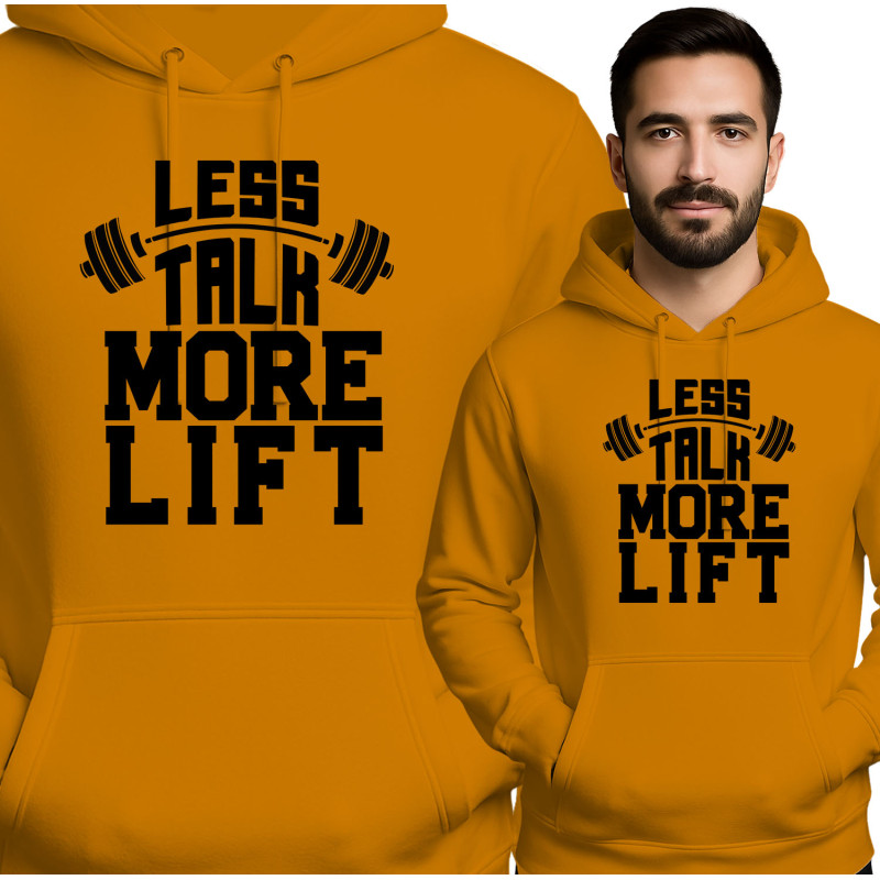 Less Talk More Lift Hoodie