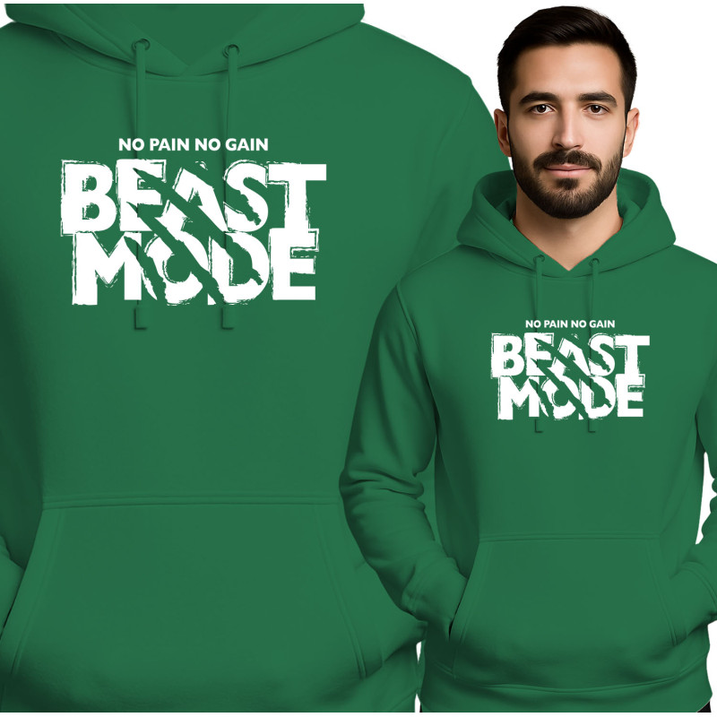 Beast Mode Hoodie - Geen Pijn, Geen Winst