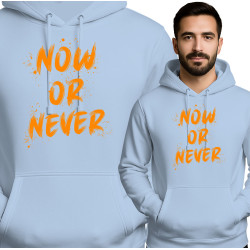 Bluza męska ' NOW OR NEVER'