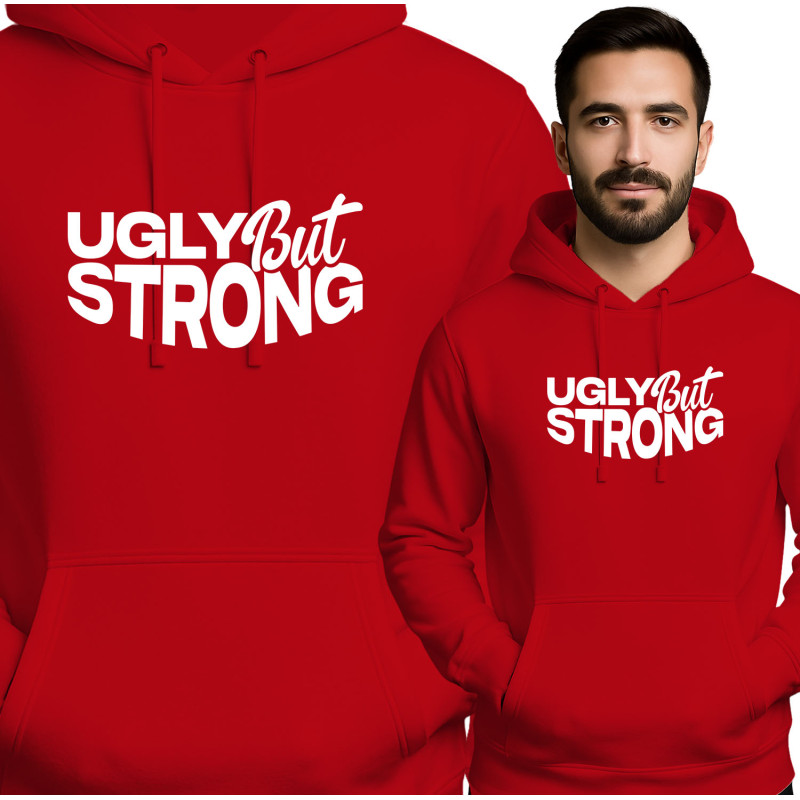 Bluza męska 'Ugly But Strong'