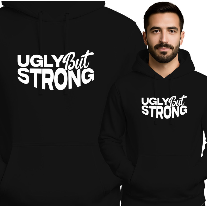 Bluza męska 'Ugly But Strong'