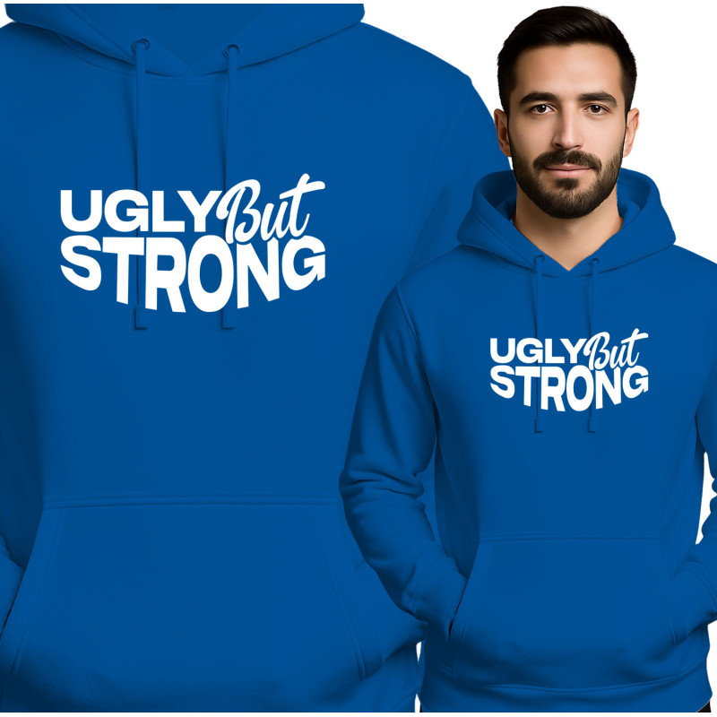 Bluza męska 'Ugly But Strong'