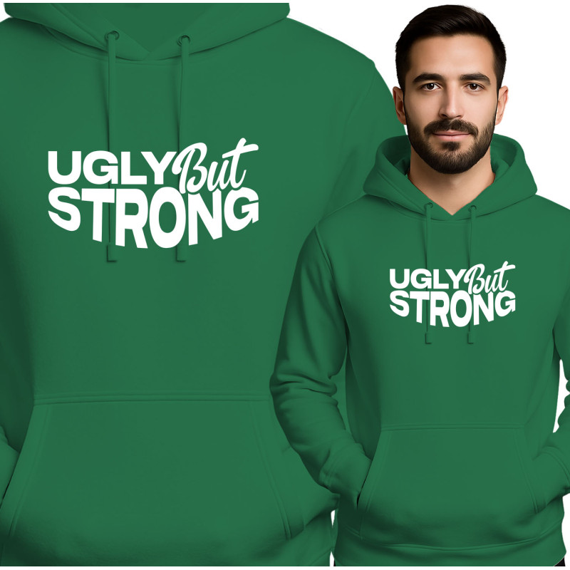 Bluza męska 'Ugly But Strong'