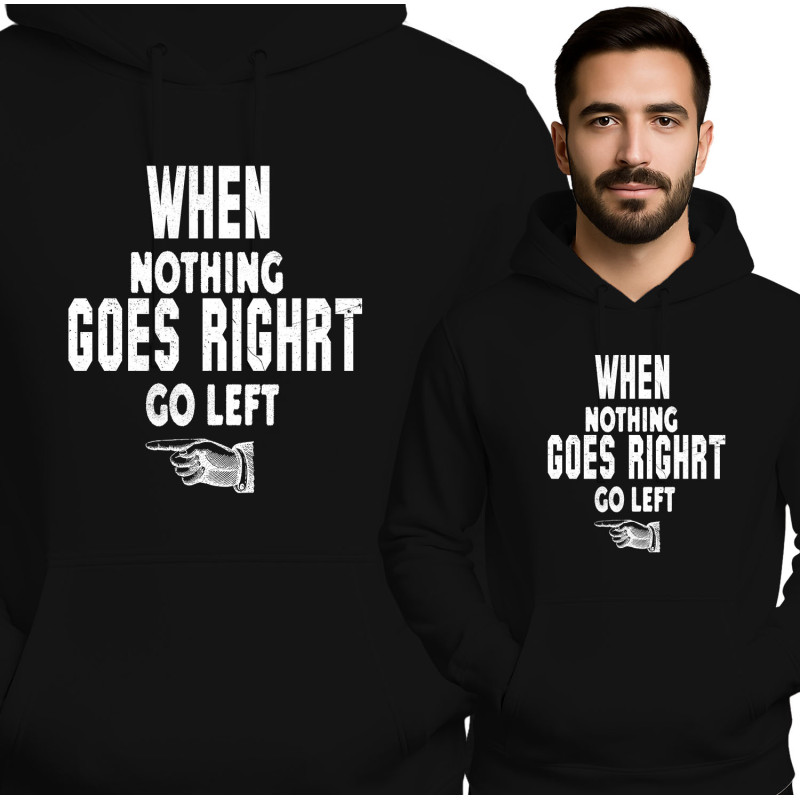 Comfortabele Rode Hoodie met Motiverende Quote