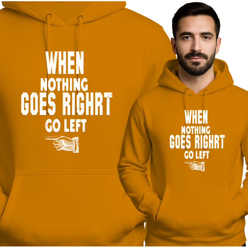 Comfortabele Rode Hoodie met Motiverende Quote