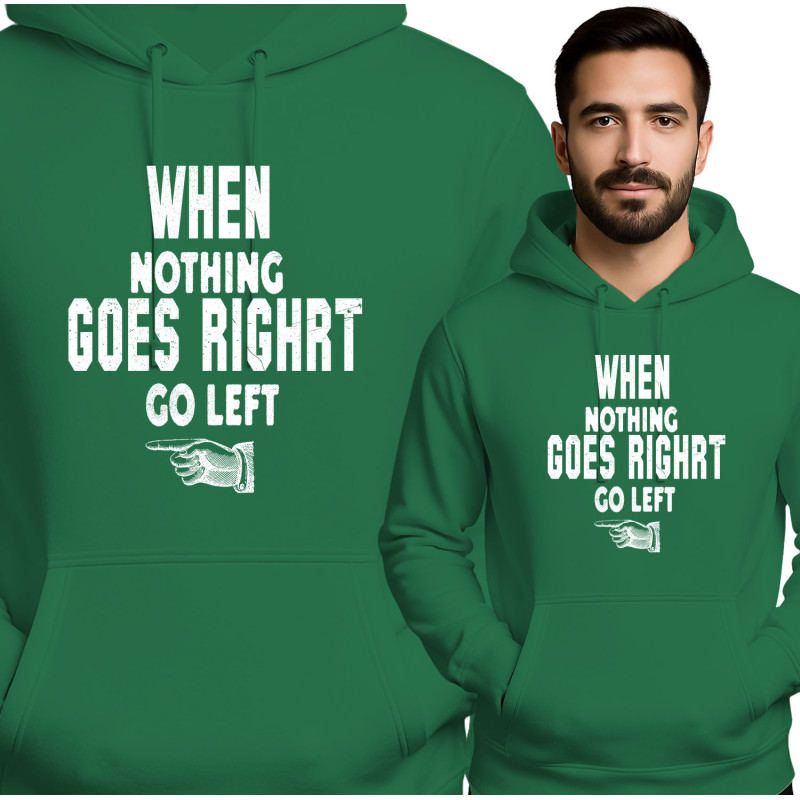 Comfortabele Rode Hoodie met Motiverende Quote