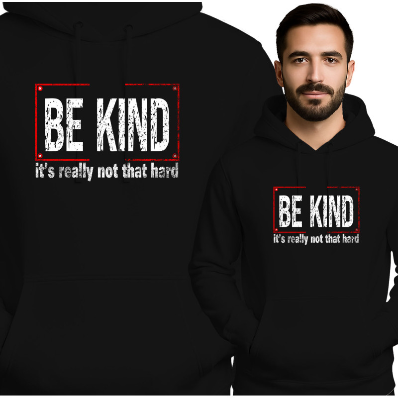 Be Kind Hoodie - Verspreid Positiviteit