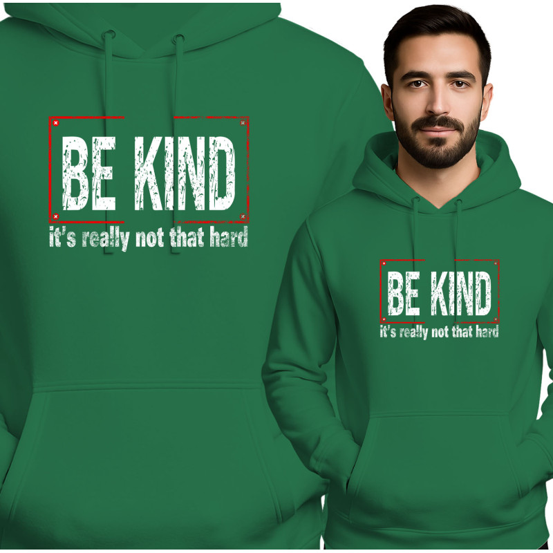 Be Kind Hoodie - Verspreid Positiviteit