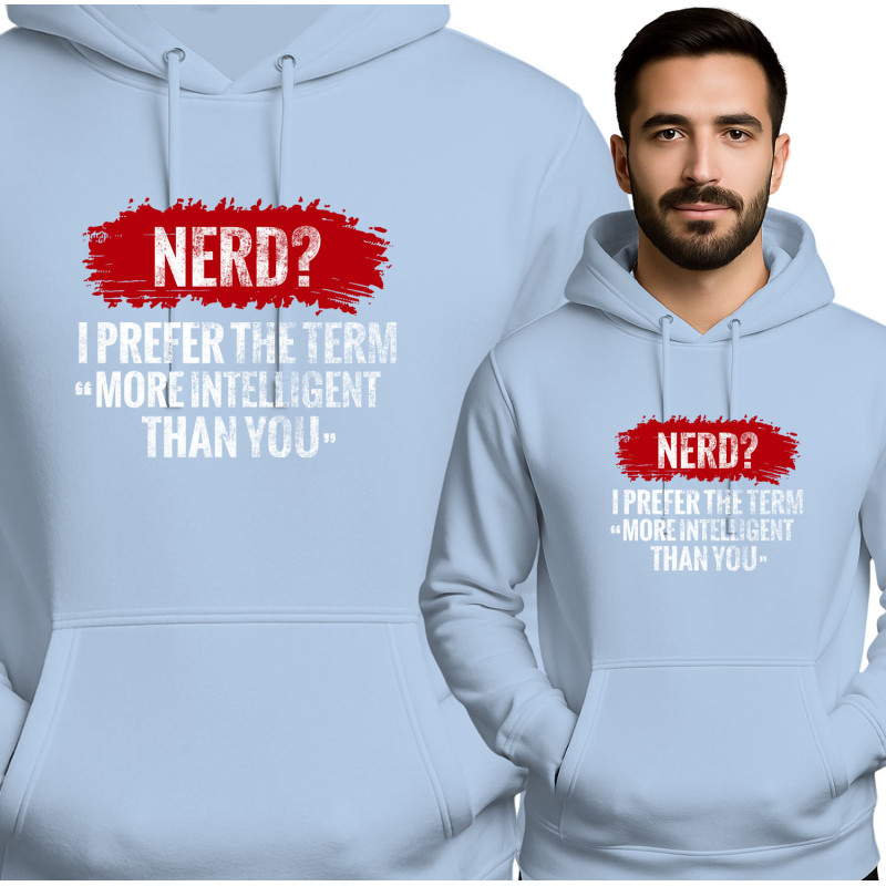 Grappige Nerd Hoodie