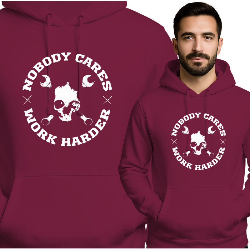 Nobody Cares Work Harder Hoodie