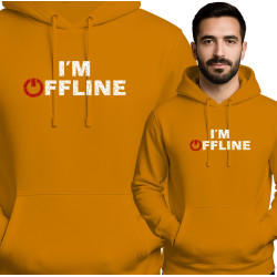 Bluza męskan  'I'm Offline'