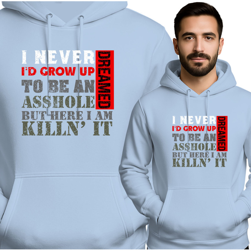 Grappige Quote Hoodie